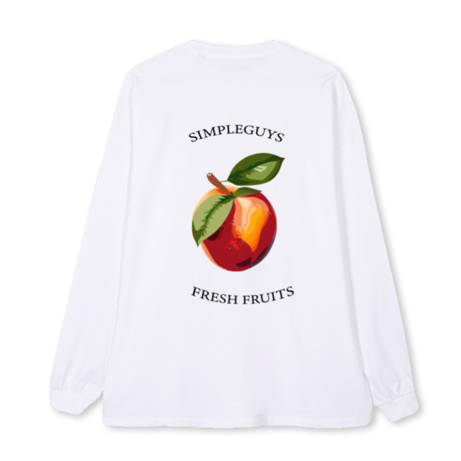 SimpleFruits Long sleeve White