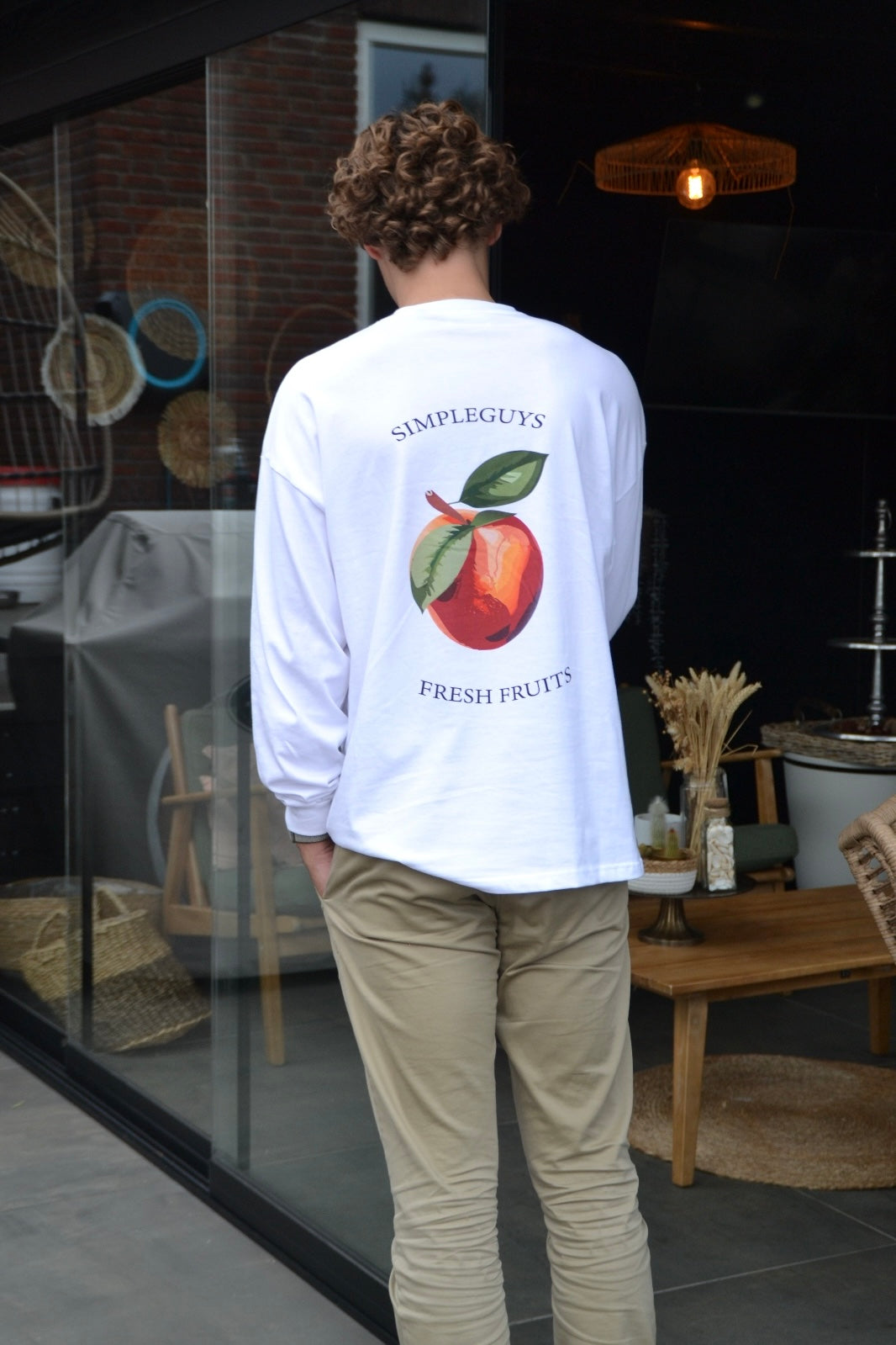 SimpleFruits Long sleeve White