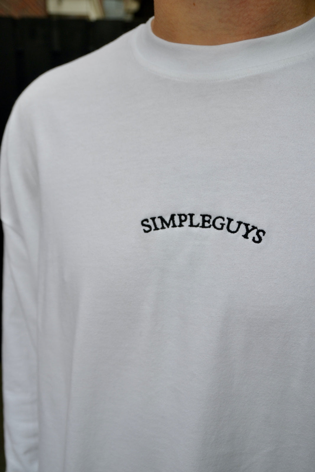 SimpleFruits Long sleeve White