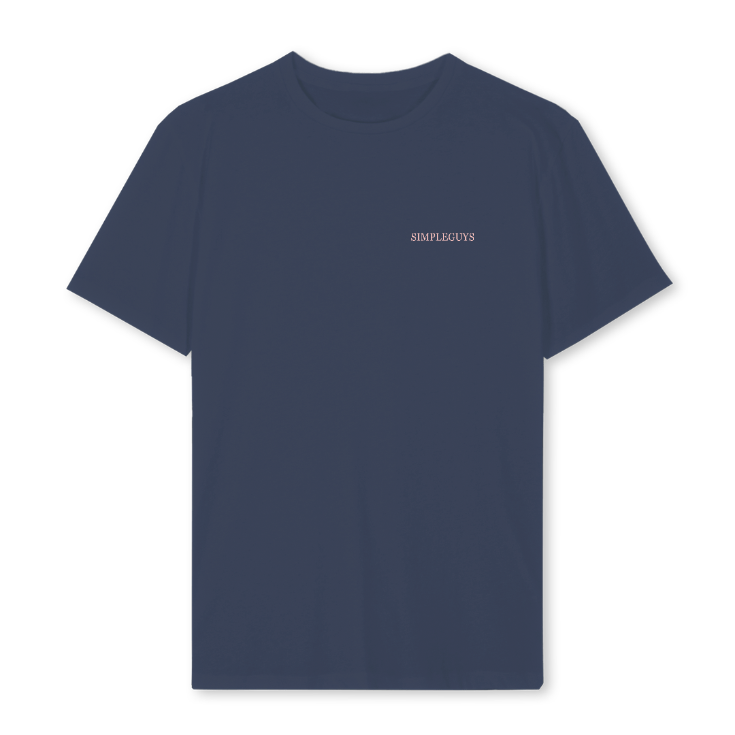 RecordPlayer Tee Navy Blue